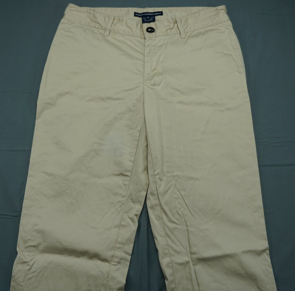 Ralph Lauren Golf Cotton Blend Stretch Pants Women's Size 4 EUC